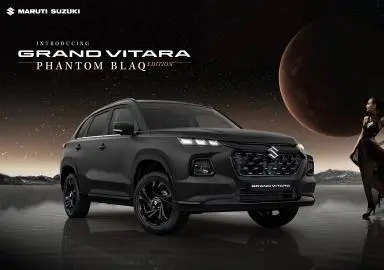 maruti phantom blaq cropped Maruti unveils Grand Vitara Phantom Blaq Edition for Nexa anniversary