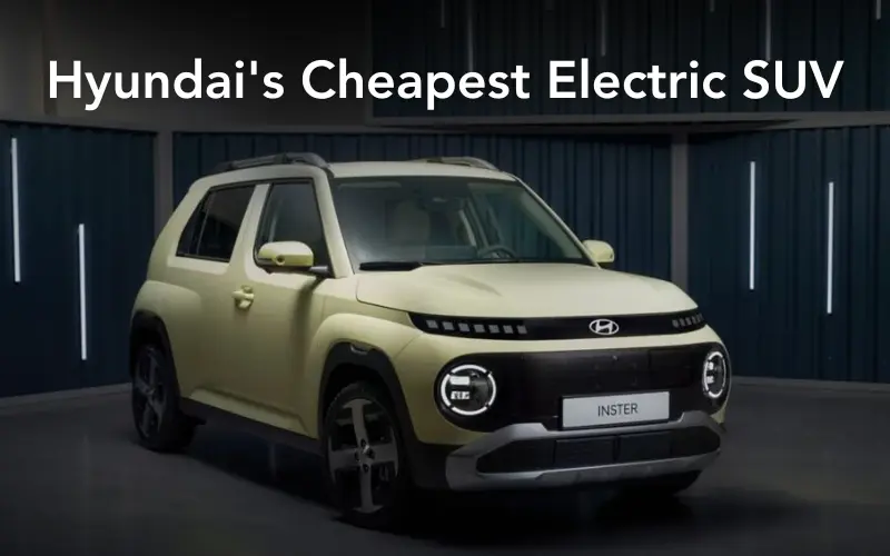 HE1i EV hyundai Hyundai New EV Car in Low Budget Confirmed Coming. Company Announced Tata Punch Electric Alternative.