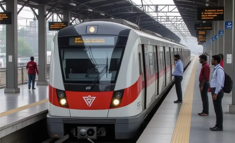 New 9-Kilometer Elevated Metro Corridor Nears Completion, Trials Underway from Deepali Chowk to Majlis Park in New Delhi