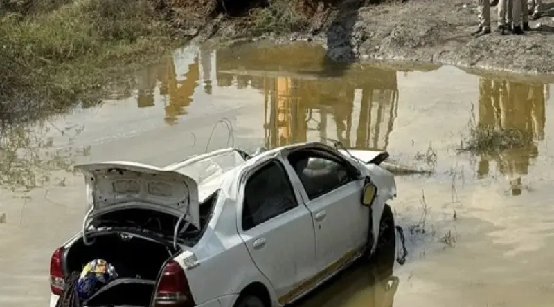 Tragic Accident on Jaipur's Vatika Ring Road Claims Lives of Seven Family Members Returning from Haridwar, Including Two Children