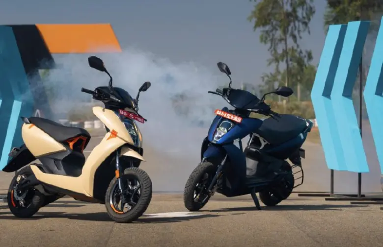 Ather Energy Surpasses Ola Electric in Market Cap at ₹23,601 Crore as Sales Surge Amidst Competitor's Decline.