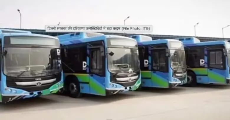Delhi Government Launches New Electric Bus Service Between Dhauka Kuan and Dharuhera, Adding 100 Eco-Friendly Buses to DTC Fleet