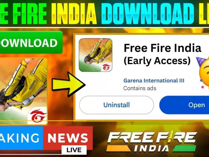 Free Fire India Launch Indias most popular battle royale game Free Fire India Launch: India's most popular battle royale game ready to return, know complete details