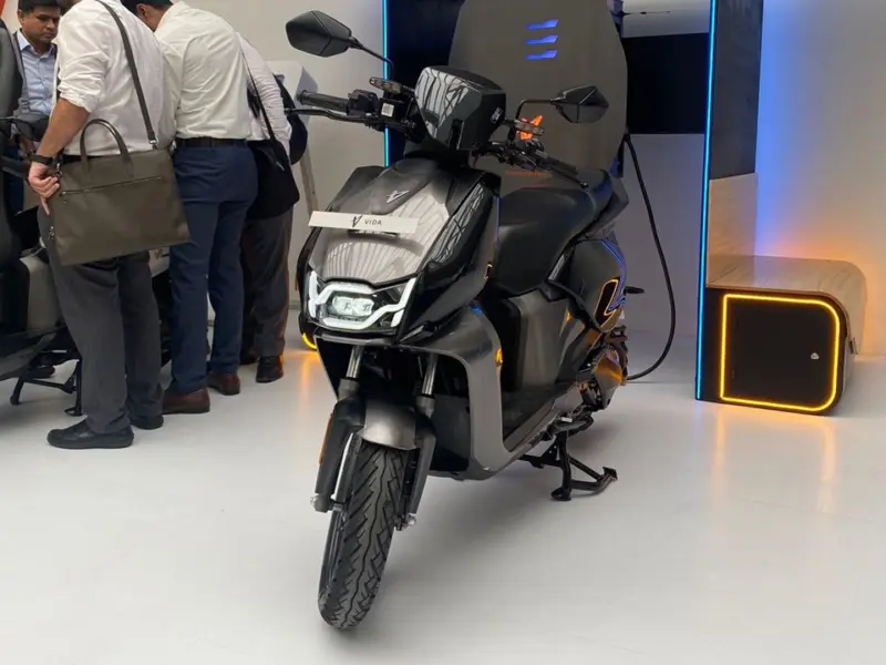 Hero Vida V1 Heros smart and powerful electric scooter just Hero Vida V1: Hero's smart and powerful electric scooter, just for this