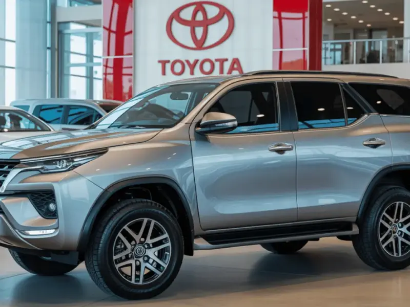 Surge in demand for Toyota Fortuner – luxury SUV starts.webp Surge in demand for Toyota Fortuner – luxury SUV starts at ₹22,499 EMI
