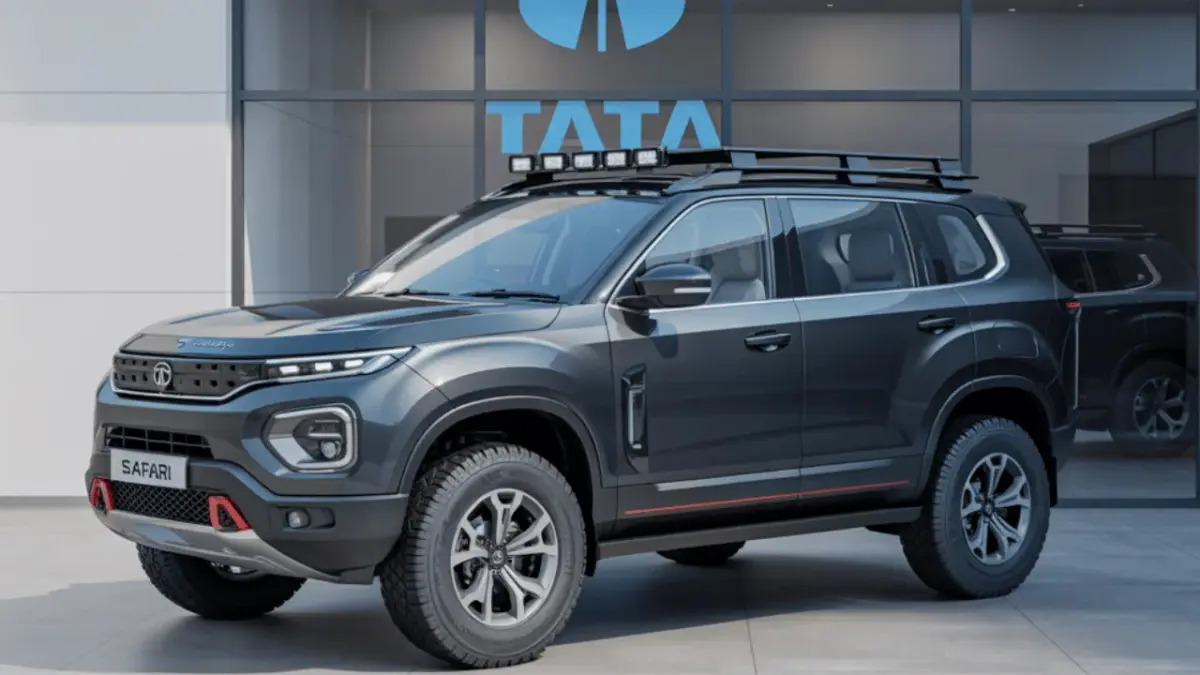 Tata Safaris new facelift—impressive road presence at ₹15999 EMI.webp Tata Safari's new facelift—impressive road presence at ₹15,999 EMI