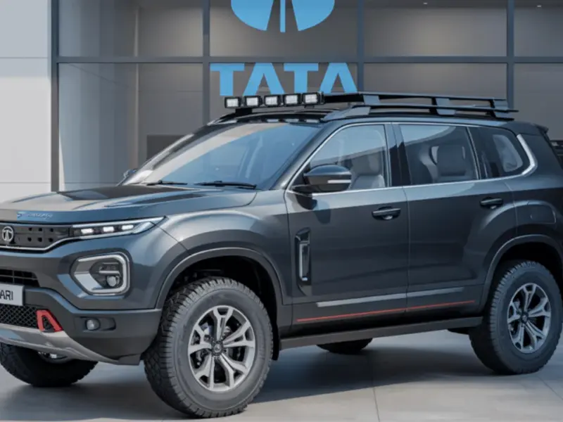 Tata Safaris new facelift—impressive road presence at ₹15999 EMI.webp Tata Safari's new facelift—impressive road presence at ₹15,999 EMI