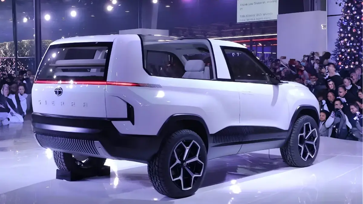 Upgraded avatar of the new Tata Sierra – premium SUV.webp Upgraded avatar of the new Tata Sierra – premium SUV looks and powerful performance at ₹14,999 EMI