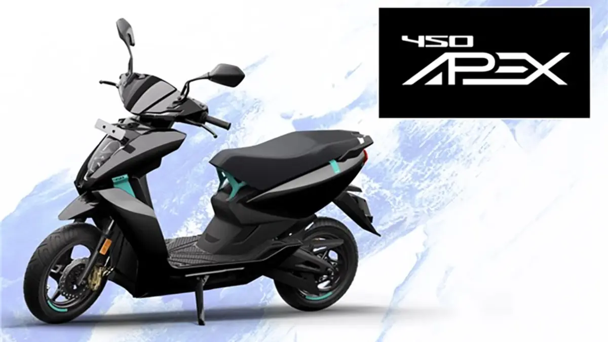 Ather 450 Apex Smart powerful and technology rich electric scooter Ather 450 Apex: Smart, powerful and technology-rich electric scooter
