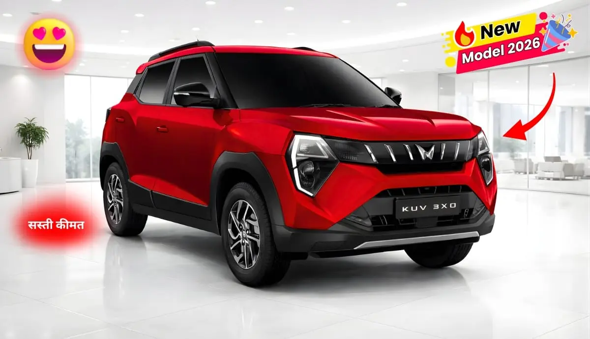 Mahindra XUV 3XO New 2026 Value for money SUV with luxurious looks.j Mahindra XUV 3XO New 2026: Value-for-money SUV with luxurious looks, powerful features and great performance