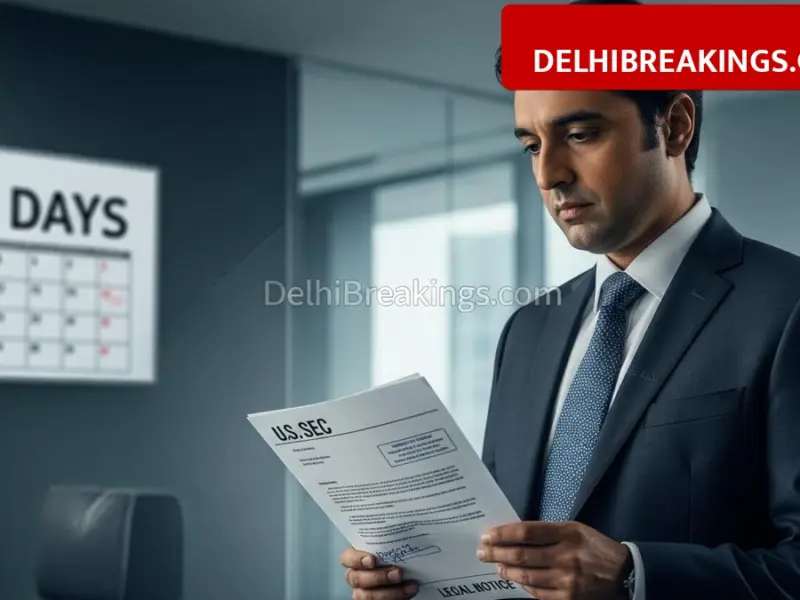 delhibreakings adani agrees to accept us sec notice civil fraud case 90 days response Adani Agrees to Accept US SEC Legal Notice, 90 Days Time Given for Response