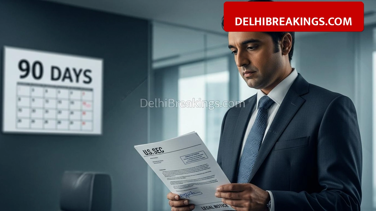 delhibreakings adani agrees to accept us sec notice civil fraud case 90 days response Adani Agrees to Accept US SEC Legal Notice, 90 Days Time Given for Response