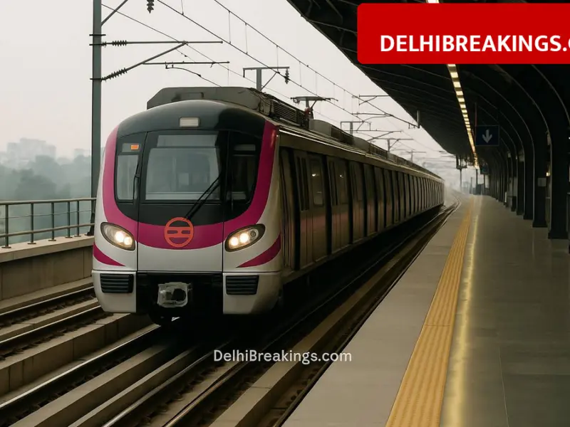 delhibreakings delhi metro magenta line extension route stations inderprastha update Delhi Metro Magenta Line to get 9 new stations, underground route till Inderprastha approved