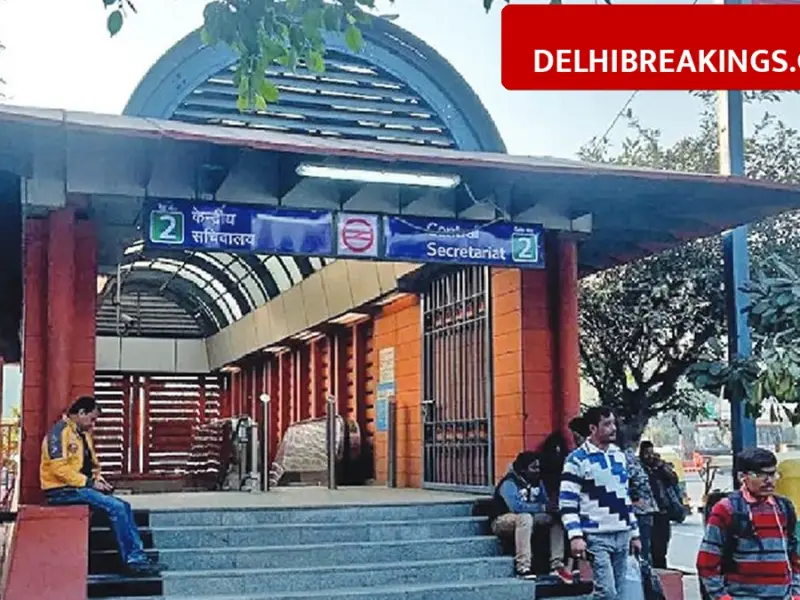 delhibreakings delhi metro phase 5a central secretariat triple interchange update Delhi Metro News: Central Secretariat to become Triple Interchange Station, New Route for India Gate Approved
