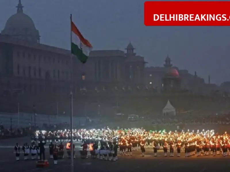 delhibreakings delhi metro traffic advisory beating retreat 2026 restrictions Delhi Traffic Police Issues Advisory for Beating Retreat 2026, Metro Gates to Remain Closed at Two Stations