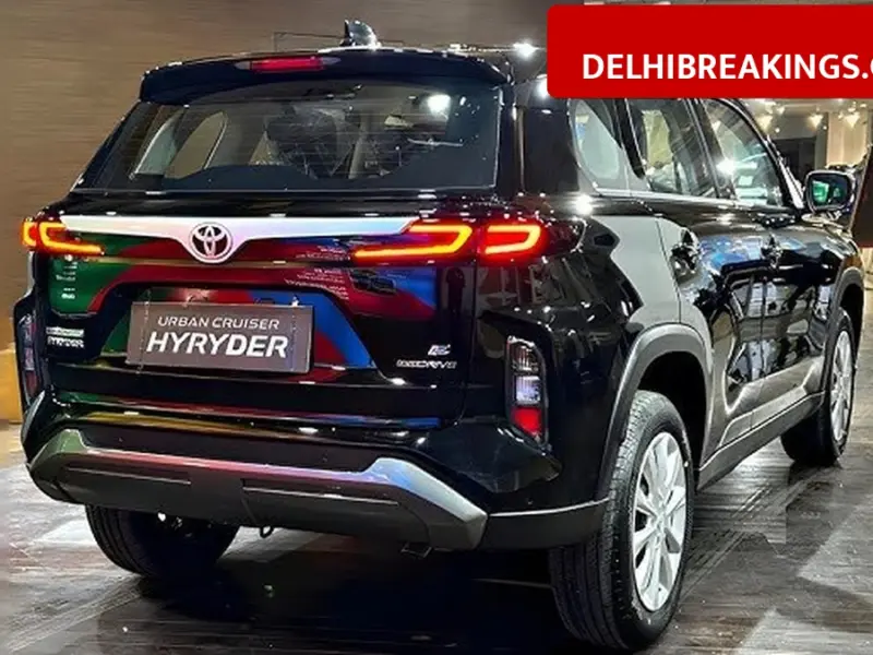 delhibreakings toyota urban cruiser hyryder offers mileage price details Toyota Urban Cruiser Hyryder giving 28 km mileage, company offers benefits up to 1 Lakh