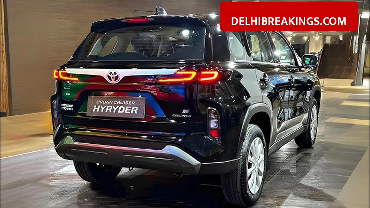 delhibreakings toyota urban cruiser hyryder offers mileage price details Toyota Urban Cruiser Hyryder giving 28 km mileage, company offers benefits up to 1 Lakh