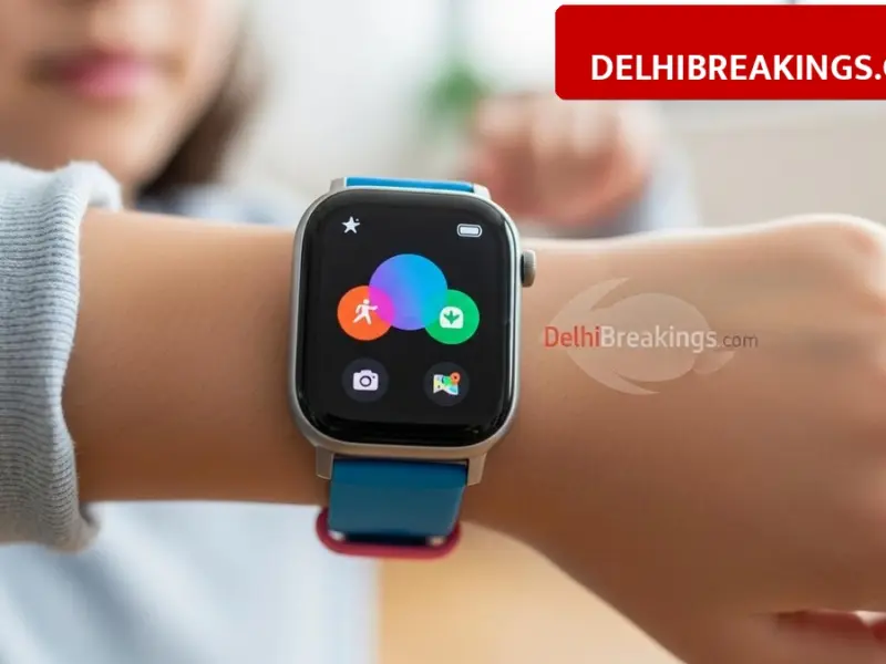 delhibreakings xiaomi kids watch launch features price floor tracking Xiaomi Kids Watch Launched with Floor Tracking and Flip Camera, Check Price and Features