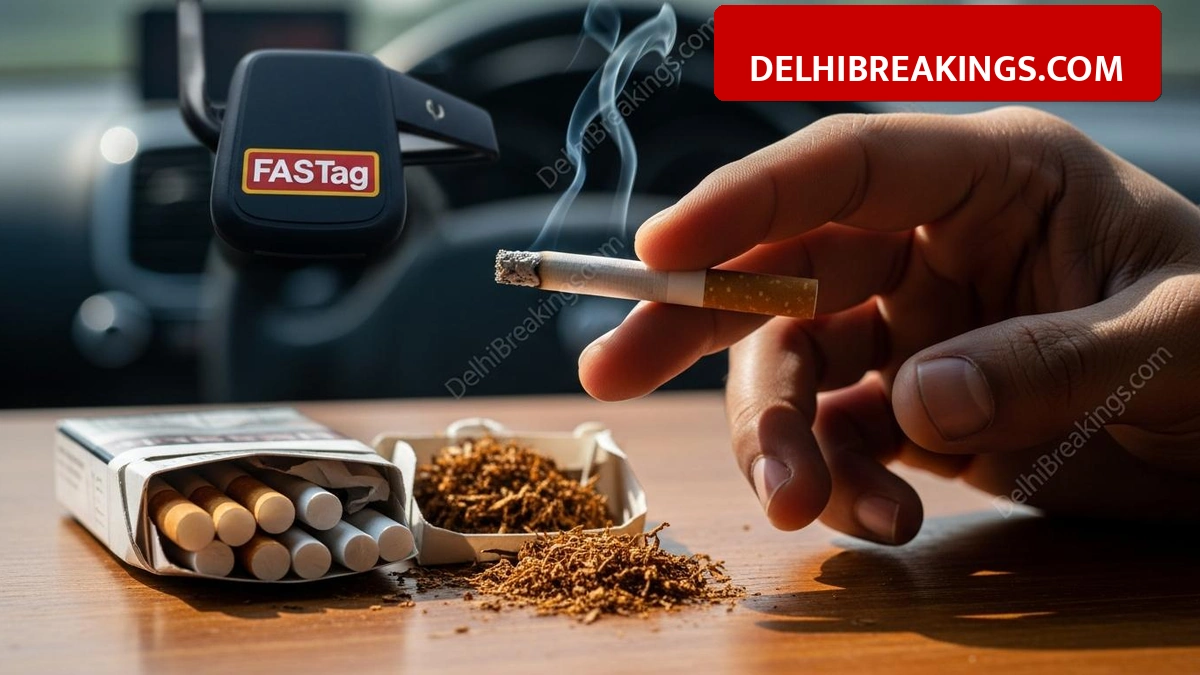delhibreakings 1 february rule changes budget 2026 tobacco price hike fastag update 1 February Rule Change: Cigarette and Tobacco to Cost More, Big Relief in FASTag KYC Rules