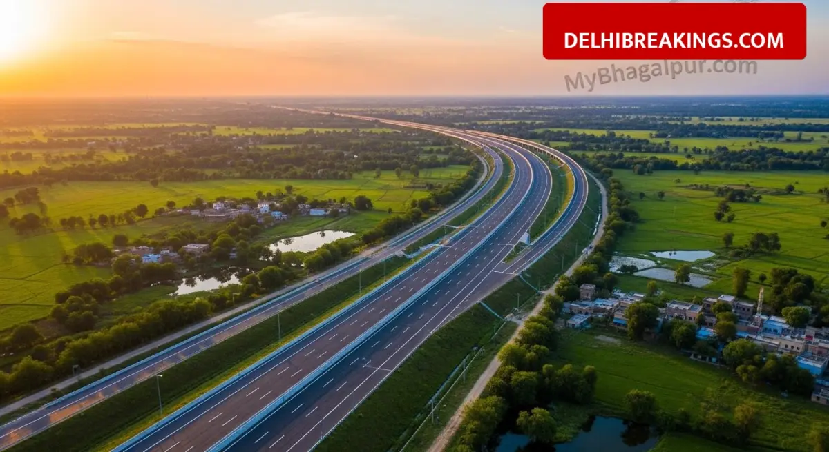 delhibreakings bihar buxar purvanchal expressway link road update june 2026 Bihar to Delhi Travel Time Reduced, Buxar Link Road to Connect Purvanchal Expressway by June