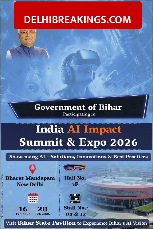 delhibreakings bihar government launches semiconductor policy india ai summit 2026 new delhi Bihar Govt New Policy: State launches Semiconductor & GCC Policy at India AI Summit 2026 in New Delhi