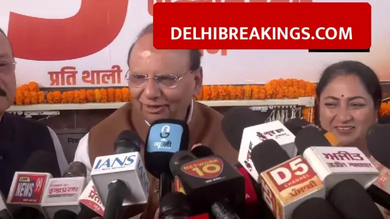 delhibreakings delhi atal canteen 5 rupee meal update Delhi LG Vinai Kumar Saxena Opens 25 New Canteens, Full Meal Now Available for 5 Rupees