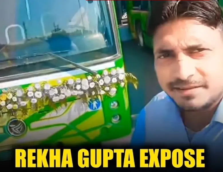 delhibreakings delhi electric bus controversy rekha gupta drivers allegation old buses Delhi CM Rekha Gupta Flagged Off 500 Buses, Drivers Claim They Are Old Vehicles