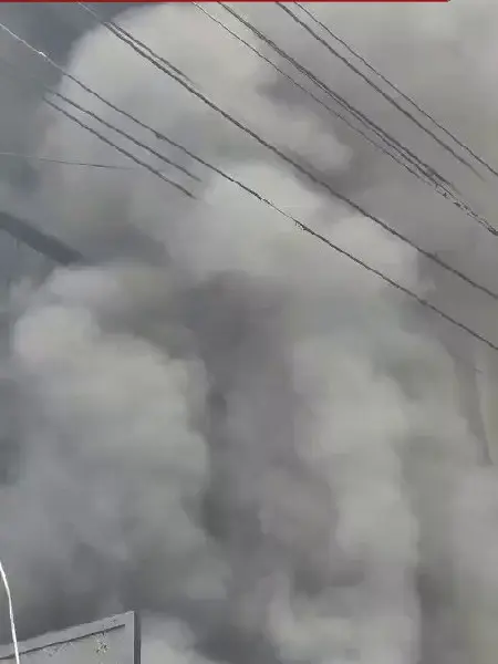 delhibreakings delhi inderlok fire incident plastic factory updates Delhi Inderlok Fire: 23 Tenders Control Massive Blaze in Plastic Factory, No Injuries Reported