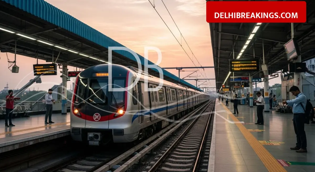 delhibreakings delhi metro early start new delhi marathon 2026 yellow blue violet line Delhi Metro Timing Change: Trains to start at 3:30 AM on February 22 for Marathon, check affected lines