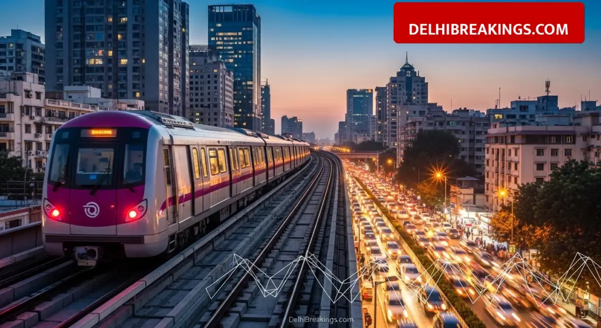 delhibreakings delhi metro magenta line longest corridor update 2026 Delhi Metro Magenta Line Set to Become Longest Corridor, 89 KM Route to Have 21 Interchanges