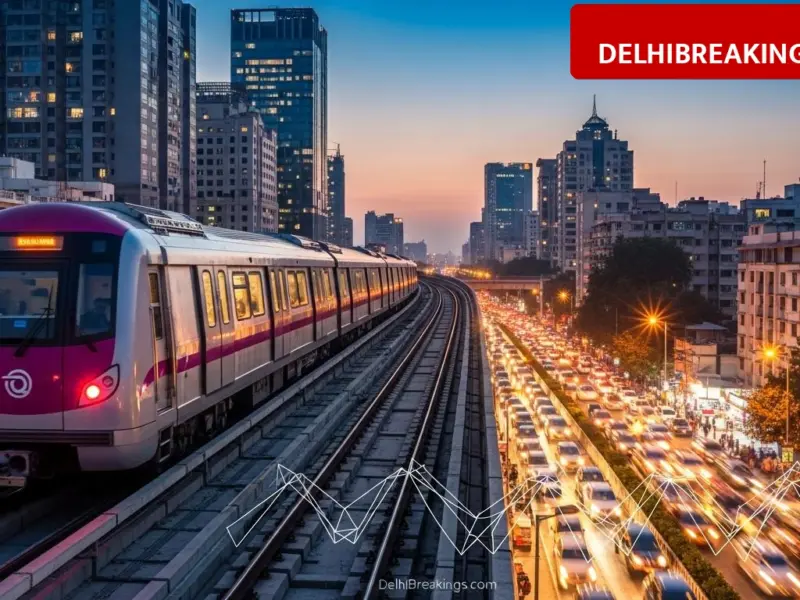 delhibreakings delhi metro magenta line longest corridor update 2026 Delhi Metro Magenta Line Set to Become Longest Corridor, 89 KM Route to Have 21 Interchanges