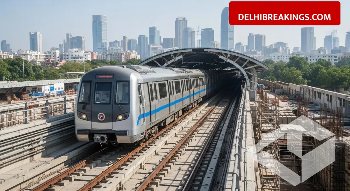 delhibreakings delhi metro phase 5a cabinet approval cost stations Delhi Metro Phase 5A Approval: 3 New Corridors and 13 Stations to be Built at Cost of 12015 Crore