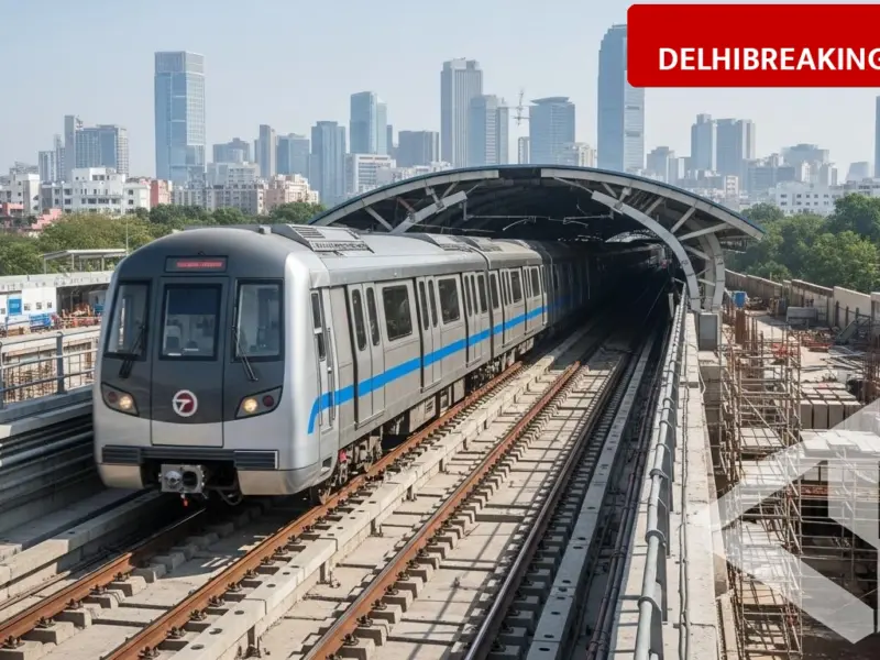 delhibreakings delhi metro phase 5a cabinet approval cost stations Delhi Metro Phase 5A Approval: 3 New Corridors and 13 Stations to be Built at Cost of 12015 Crore