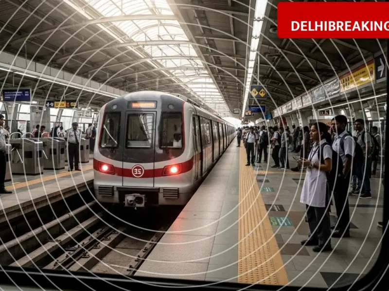 delhibreakings delhi metro priority entry cbse students board exams 2026 Delhi Metro to Prioritize CBSE Students During Security Checks, New Rules Issued for Board Exams