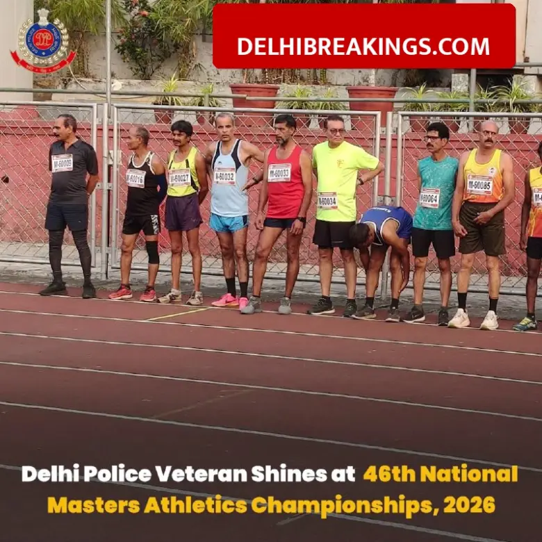 delhibreakings delhi police retired asi narendra pal wins gold national masters athletics Delhi Police Retired ASI Narendra Pal Wins Gold in Kerala, Secures 3 Medals at National Championship