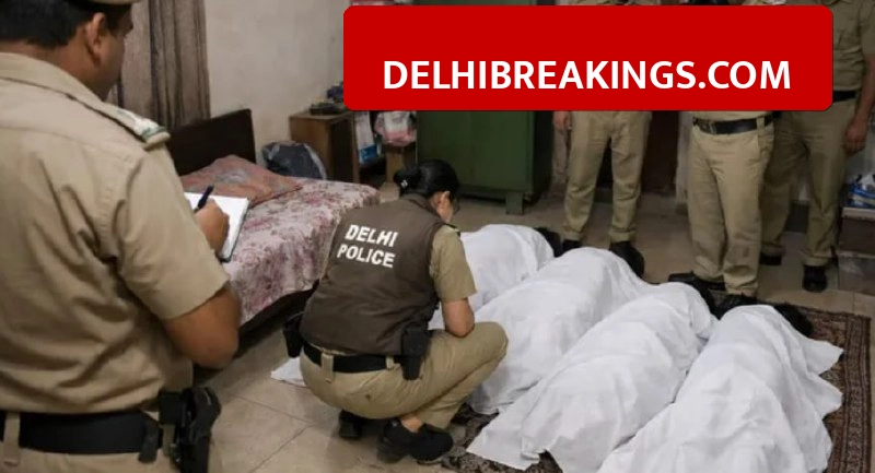 delhibreakings delhi sp badli murder case man kills wife and daughters Man Kills Wife and 3 Minor Daughters in Delhi SP Badli, Husband on the Run