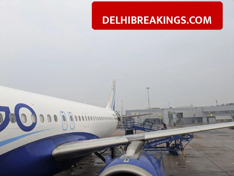 delhibreakings delhi weather rain update ai summit pollution relief Delhi Weather Update: Sudden Rain and Chill Bring Relief from Pollution, AI Summit Guests Enjoy Pleasant Climate