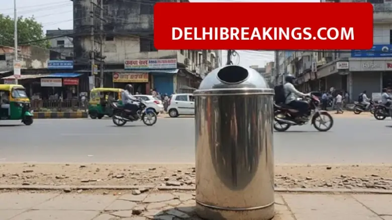 delhibreakings faridabad municipal corporation steel dustbin installation fine update Faridabad Markets to Get Steel Dustbins in 1 Month, ₹5000 Fine for Littering Openly