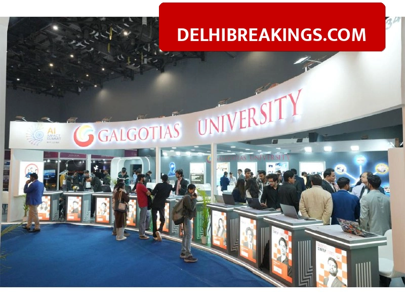 delhibreakings galgotias university vacates ai summit stall fake robot Galgotias University Ordered to Vacate AI Summit Stall After Fake 'Orion' Robot Exposed