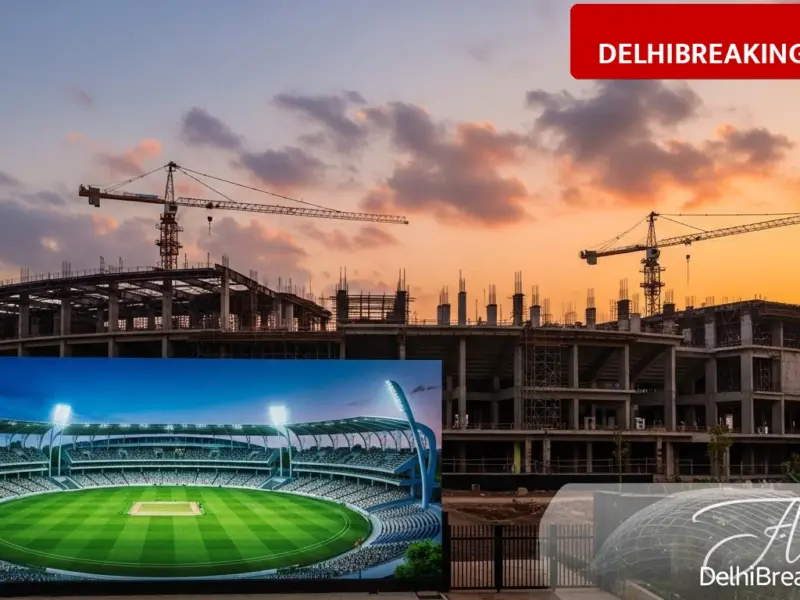 delhibreakings gorakhpur international cricket stadium mou signed indian oil funding Gorakhpur International Stadium Project Gets Big Boost, Indian Oil Signs MoU for ₹60 Crore