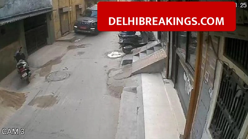 delhibreakings gurugram scorpio hit and run adarsh nagar student injured Gurugram Hit and Run: Speeding Scorpio Hits 10-Year-Old Girl in Adarsh Nagar, Incident Caught on CCTV