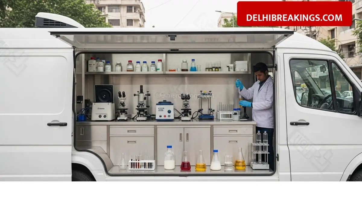 delhibreakings haryana govt launches mobile food testing labs ncr fee 20 rupees Haryana Govt Launches 28 Mobile Food Testing Labs in NCR, Get Milk & Oil Tested for Just Rs 20