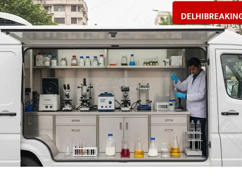 delhibreakings haryana govt launches mobile food testing labs ncr fee 20 rupees Haryana Govt Launches 28 Mobile Food Testing Labs in NCR, Get Milk & Oil Tested for Just Rs 20