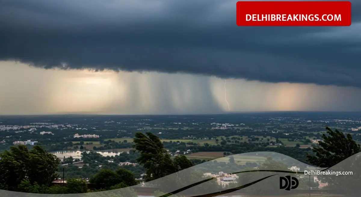 delhibreakings imd weather alert rain storm warning up bihar 11 states february 2026 IMD Issues Alert for 11 States, Storm and Rain to Hit UP and Bihar From Feb 17