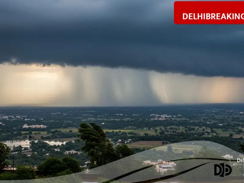delhibreakings imd weather alert rain storm warning up bihar 11 states february 2026 IMD Issues Alert for 11 States, Storm and Rain to Hit UP and Bihar From Feb 17
