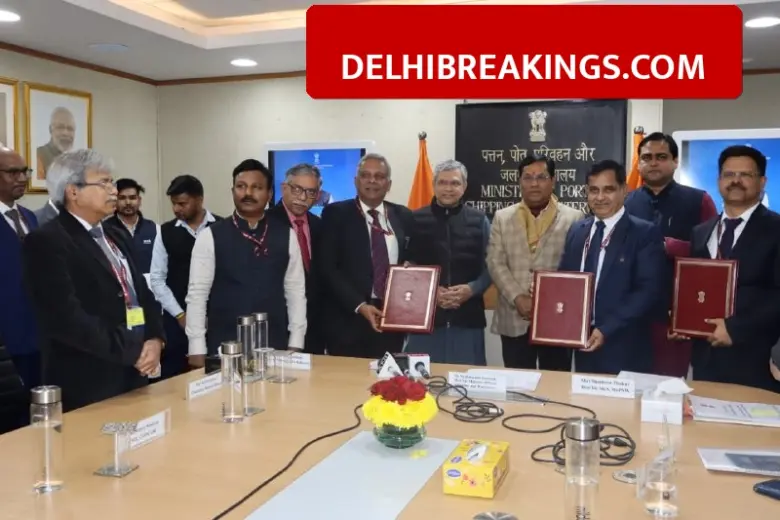 delhibreakings india launches bharat container shipping line mou signed sci concor joint venture India Launches Own Shipping Line, Govt Signs MoU for Bharat Container Shipping Line with SCI and CONCOR