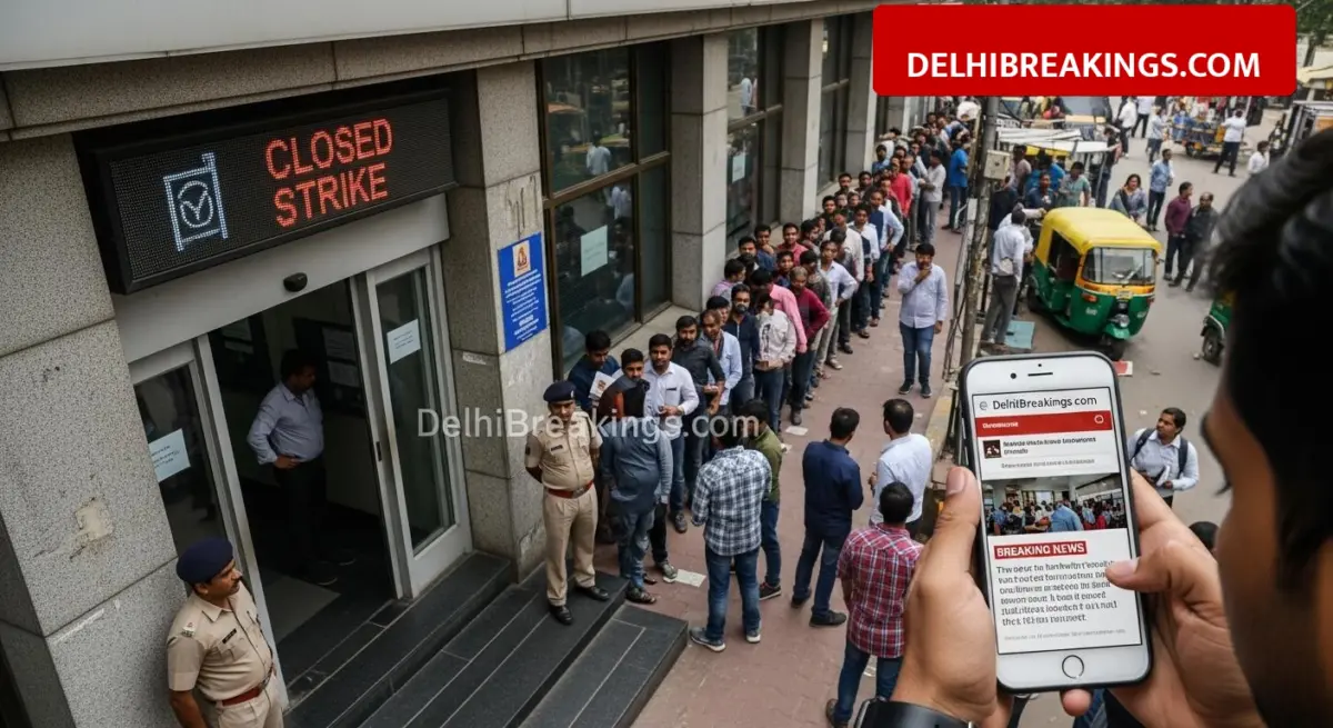 delhibreakings india news update feb 12 bharat bandh jee main result delay Bharat Bandh Today: Banking Services Hit and JEE Main Result Delayed to February 16