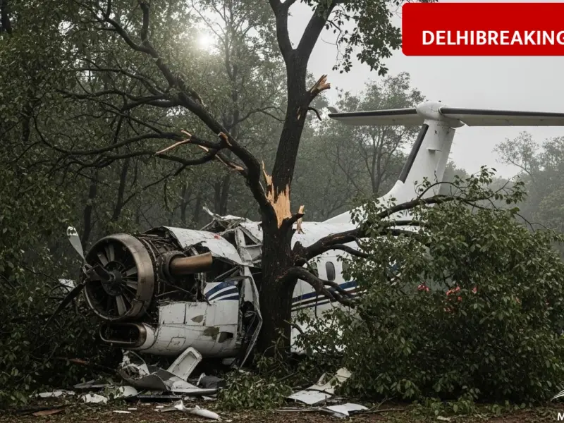 delhibreakings india one air rourkela crash aaib preliminary report engine failure update AAIB Report: India One Air plane hit tree due to low engine power, 1 killed in Rourkela crash
