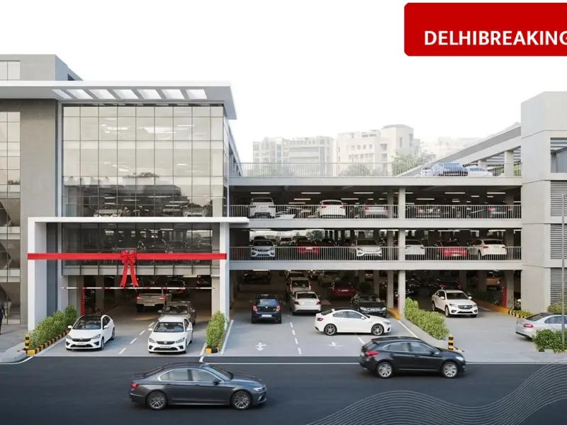 delhibreakings nehru place multi level parking inaugurated cm rekha gupta Nehru Place Parking Woes to End, CM Rekha Gupta Inaugurates New Multi-Level Facility