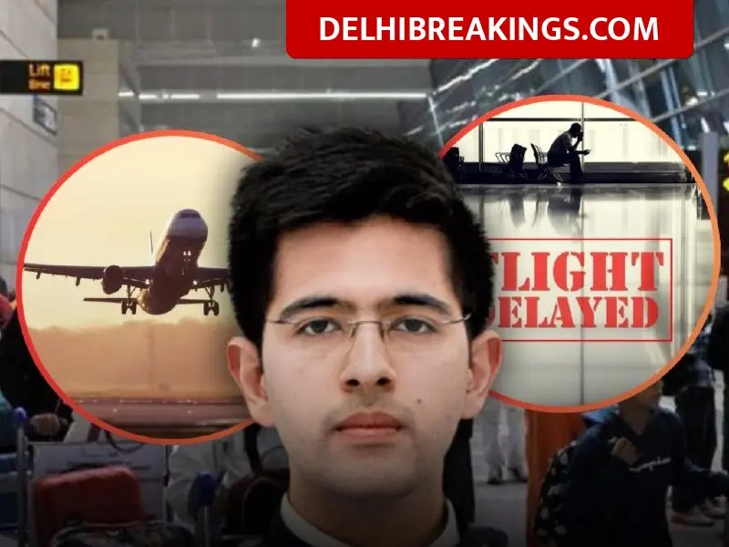 delhibreakings raghav chadha rajya sabha speech airline delay compensation Raghav Chadha Demands 'Hourly Payout' For Flight Delays, Questions Airline Charges In Parliament